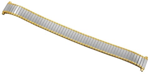 Bransoleta rozciągana Srebrno Złota HQ 12 do 16 mm 104SG-12/16 Bransoleta rozciągana Srebrno Złota HQ 12 do 16 mm 104SG-12/16
