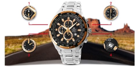 Zegarek Męski CASIO EDIFICE EF-539D-1A5 Zegarek Męski CASIO EDIFICE EF-539D-1A5