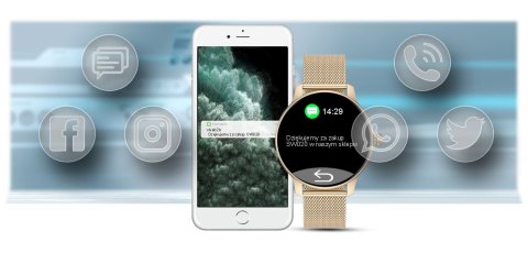 Zegarek SMARTWATCH G.ROSSI SW020-4 Zegarek SMARTWATCH G.ROSSI SW020-4