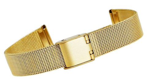 Bransoleta Siatka Złota 14 mm 301G14 Bransoleta Siatka Złota 14 mm 301G14