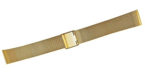 Bransoleta Siatka Złota 18 mm 301G18 Bransoleta Siatka Złota 18 mm 301G18
