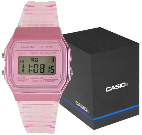 Zegarek Damski CASIO F-91WS-4EF Zegarek Damski CASIO F-91WS-4EF
