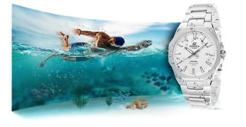 Zegarek Męski CASIO EDIFICE EFR-S108D-7AVUEF 10 BAR Zegarek Męski CASIO EDIFICE EFR-S108D-7AVUEF 10 BAR