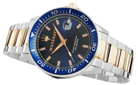 Zegarek Męski Maserati Sfida R8853140003 + BOX Zegarek Męski Maserati Sfida R8853140003 + BOX