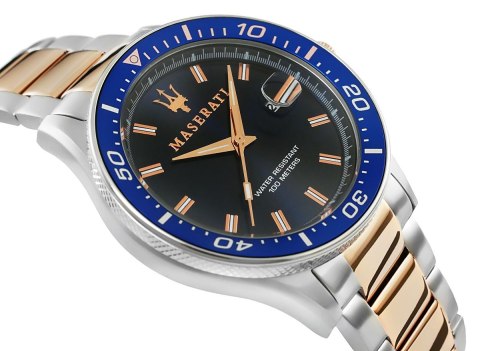 Zegarek Męski Maserati Sfida R8853140003 + BOX Zegarek Męski Maserati Sfida R8853140003 + BOX