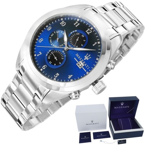 Zegarek Męski Maserati Traguardo R8853112505 + BOX Zegarek Męski Maserati Traguardo R8853112505 + BOX