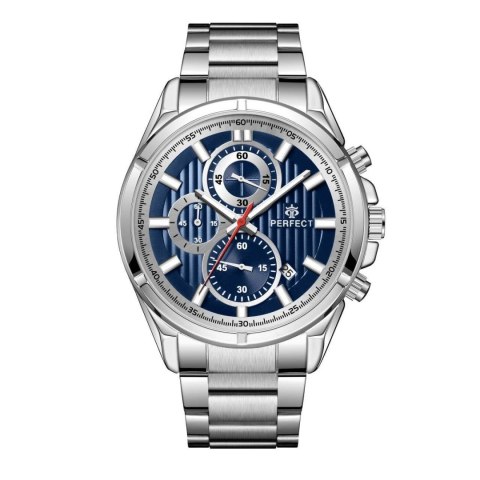 Zegarek Męski Perfect Chronograf CH03M-03 + Box Zegarek Męski Perfect Chronograf CH03M-03 + Box