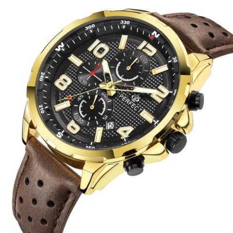 Zegarek Męski Perfect Chronograf CH05L-01 + Box Zegarek Męski Perfect Chronograf CH05L-01 + Box