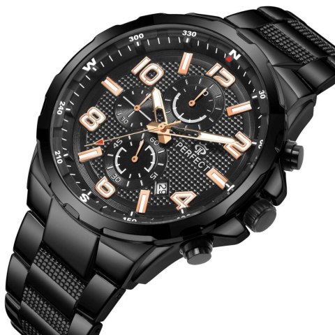 Zegarek Męski Perfect Chronograf CH05M-10 + Box Zegarek Męski Perfect Chronograf CH05M-10 + Box