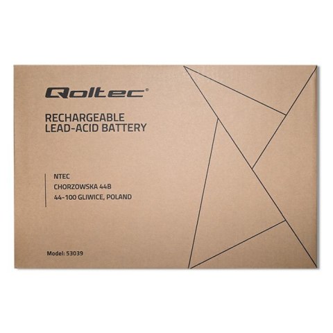 Qoltec Akumulator AGM | 12V | 120Ah | max 1440A