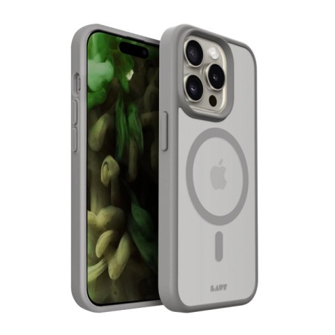 LAUT Huex Protect - obudowa ochronna do iPhone 15 Pro Max kompatybilna z MagSafe (grey) LAUT Huex Protect - obudowa ochronna do iPhone 15 Pro Max kompatybilna z MagSafe (grey)