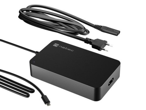 NZU-2035 Zasilacz sieciowy NATEC 90W USB Typ C 5V NZU-2035 Zasilacz sieciowy NATEC 90W USB Typ C 5V