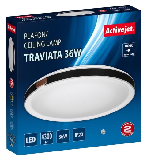 Plafon LED Activejet AJE-TRAVIATA 36W Plafon LED Activejet AJE-TRAVIATA 36W