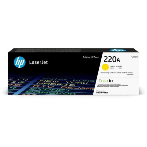 Toner HP 220A (W2202A) Yellow 1800str. Toner HP 220A (W2202A) Yellow 1800str.