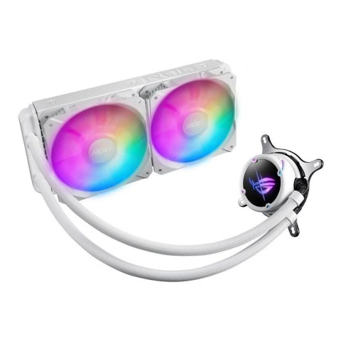 Chłodzenie wodne Asus ROG STRIX LC II 240 ARGB WHITE AM5 2x120mm Chłodzenie wodne Asus ROG STRIX LC II 240 ARGB WHITE AM5 2x120mm
