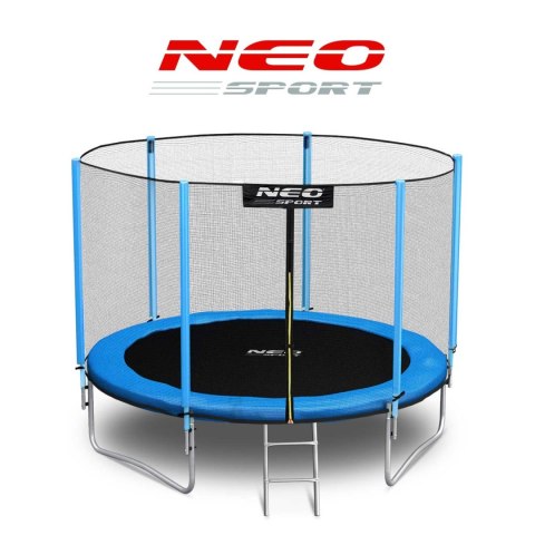 TRAMPOLINA OGRODOWA 10FT/312CM Z SIATKĄ ZEWNĘTRZNĄ I DRABINKĄ NEO-SPORT