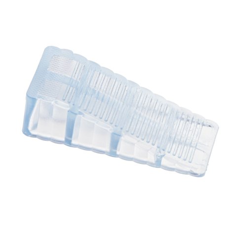 Klin stoper silikonowy blokada do drzwi transparen Klin stoper silikonowy blokada do drzwi transparen
