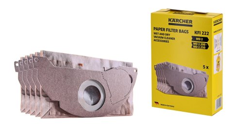 Torebka filtracyjne Karcher (Papier; KARCHER 6.904-322.0; 5 szt.) Torebka filtracyjne Karcher (Papier; KARCHER 6.904-322.0; 5 szt.)