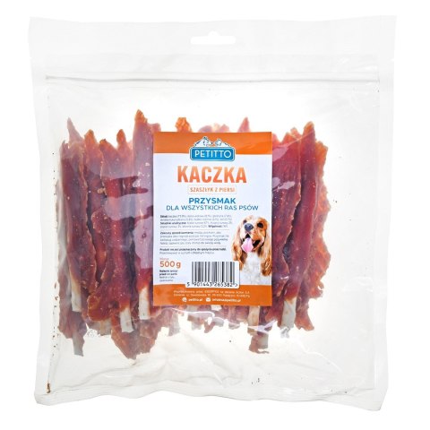 PETITTO Szaszłyk z piersi kaczki 500G PETITTO Szaszłyk z piersi kaczki 500G