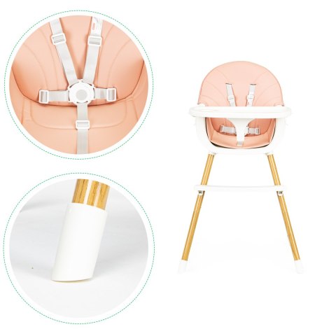 Fotelik krzesełko do karmienia 2w1 ECOTOYS Fotelik krzesełko do karmienia 2w1 ECOTOYS