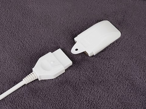 Elektryczny koc nakładany z czasomierzem (1) super miękki Elektryczny koc nakładany z czasomierzem (1) super miękki