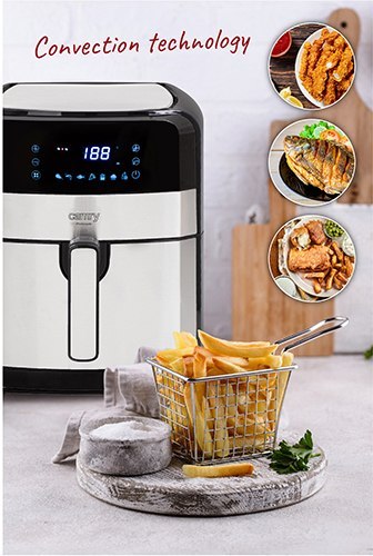 Frytkownica beztłuszczowa - 9 programów 5,0 L - Airfryer Frytkownica beztłuszczowa - 9 programów 5,0 L - Airfryer