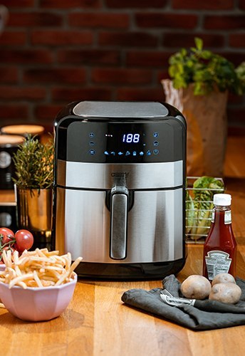 Frytkownica beztłuszczowa - 9 programów 5,0 L - Airfryer Frytkownica beztłuszczowa - 9 programów 5,0 L - Airfryer