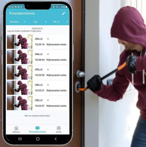 Kamera Zewnętrzna Obrotowa IP WiFi 4Mpx ZOOM x18 ORLLO GOODCAM Z10
