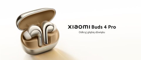 Słuchawki bezprzewodowe Xiaomi Buds 4 Pro Space Black
