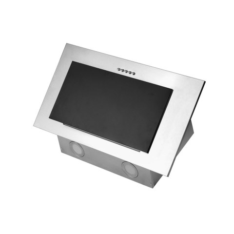 Okap kuchenny kominowy 60cm Inox + czarny BT-209 Okap kuchenny kominowy 60cm Inox + czarny BT-209