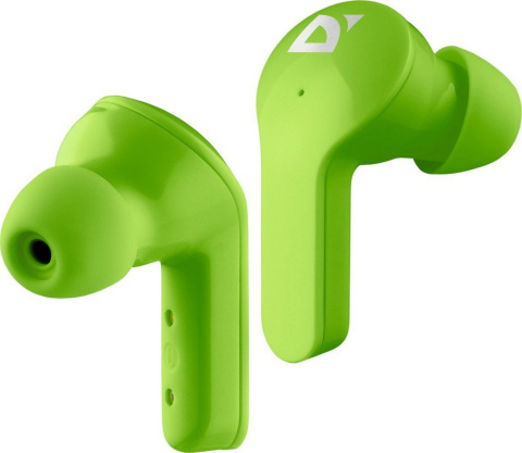 SŁUCHAWKI DOUSZNE DEFENDER BLUETOOTH TWINS 916 ZIELONE SŁUCHAWKI DOUSZNE DEFENDER BLUETOOTH TWINS 916 ZIELONE