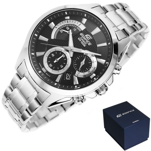 Zegarek Męski CASIO EDIFICE EFV-580D-1AVUEF 10 BAR + BOX Zegarek Męski CASIO EDIFICE EFV-580D-1AVUEF 10 BAR + BOX