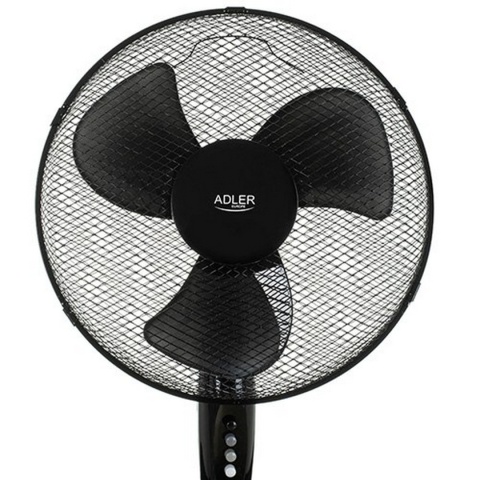 Wentylator stojący średnica 40cm 90W regulowana wysokość 100-125cm obrotowy Wentylator stojący średnica 40cm 90W regulowana wysokość 100-125cm obrotowy