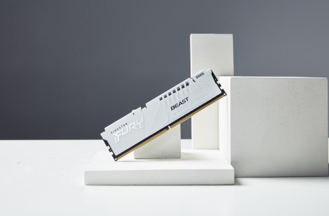KINGSTON DDR5 32GB 5200MHz CL40 FURY BEAST WHITE RGB EXPO KITx2