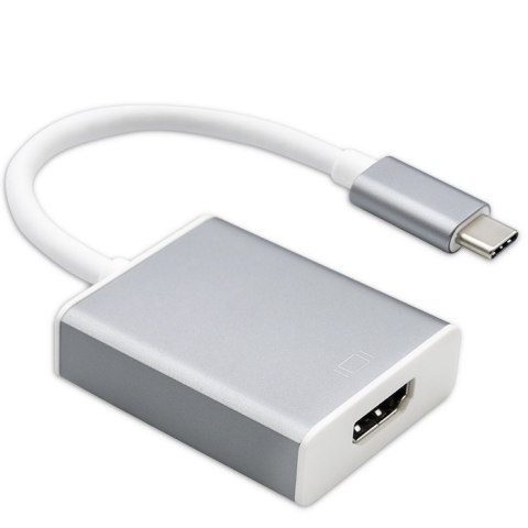 Qoltec Adapter USB 3.1 Typ C męski | HDMI A żeński Qoltec Adapter USB 3.1 Typ C męski | HDMI A żeński