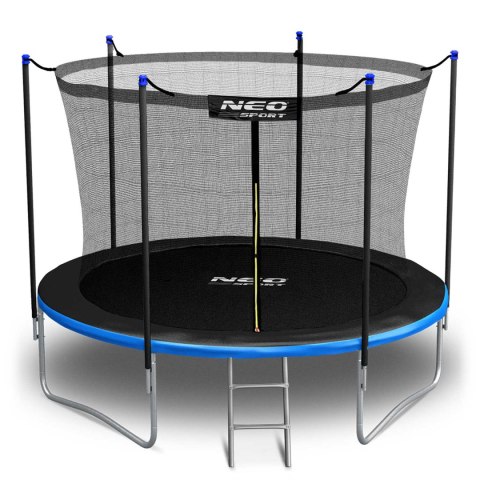 TRAMPOLINA OGRODOWA 8FT/252CM Z SIATKĄ WEWNĘTRZNĄ I DRABINKĄ NEO-SPORT