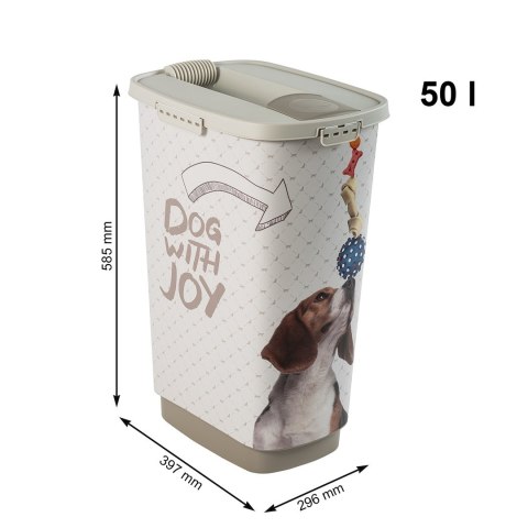 Rotho Pojemnik CODY na karmę 50L dla psa Rotho Pojemnik CODY na karmę 50L dla psa