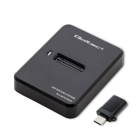 Qoltec Stacja dokująca dysków SSD M.2 SATA | NGFF | USB 3.1 Qoltec Stacja dokująca dysków SSD M.2 SATA | NGFF | USB 3.1
