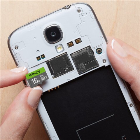 Karta pamięci PNY Elite microSDHC 16GB Karta pamięci PNY Elite microSDHC 16GB