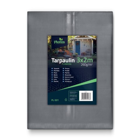 PLANDEKA 300 X 200 CM 260 G/M2 PLONOS PL-501