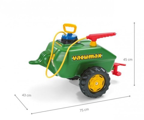 Rolly Toys 122868 Cysterna Rolly Vacumax z pompą i sikawka Zielona 1-oś Rolly Toys 122868 Cysterna Rolly Vacumax z pompą i sikawka Zielona 1-oś