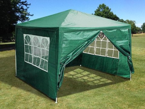 Namiot pawilon ogrodowy handlowy 3x3m + 4 ścianki Goodhome