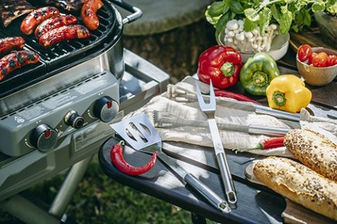 Sztućce do Grilla - Zestaw w Aluminiowej Walizce