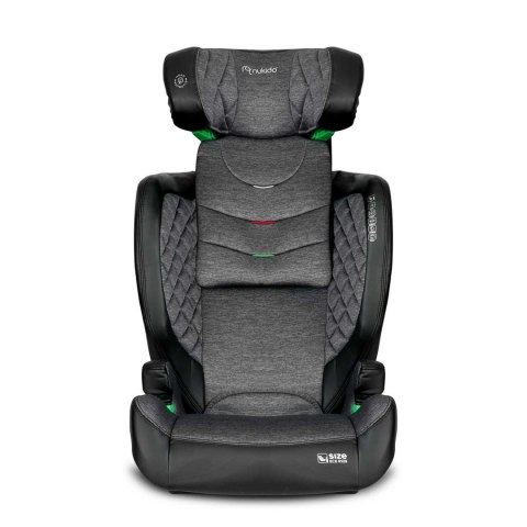 Fotelik samochodowy Nukido Louis czarno-szary 15-36 kg ISOFIX