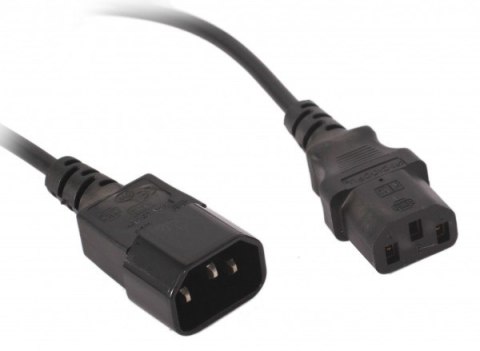 Kabel zasilający GEMBIRD IEC-320 C13 - IEC-320 C14 1.8m. PC-189 Kabel zasilający GEMBIRD IEC-320 C13 - IEC-320 C14 1.8m. PC-189