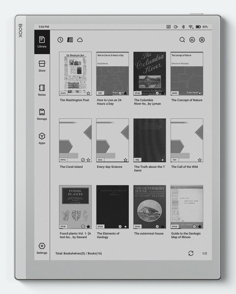 Ebook Onyx Boox Go 10,3" Carta 1200 64GB Wi-Fi Black Ebook Onyx Boox Go 10,3" Carta 1200 64GB Wi-Fi Black