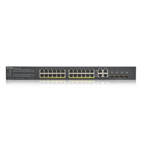 Switch Zyxel GS1920-24HP 28p PoE (PoE+: 24;) 375W Managed Gigabit Switch Zyxel GS1920-24HP 28p PoE (PoE+: 24;) 375W Managed Gigabit