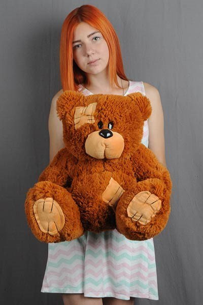Miś TEDDY 60cm brązowy Miś TEDDY 60cm brązowy