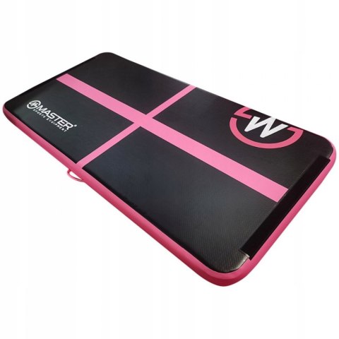 AirTrack Dmuchana Mata Gimnastyczna MASTER 200 x 100 x 10 cm Black-Pink AirTrack Dmuchana Mata Gimnastyczna MASTER 200 x 100 x 10 cm Black-Pink