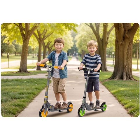 HULAJNOGA KODI SZARO-POMARAŃCZOWA RICOKIDS